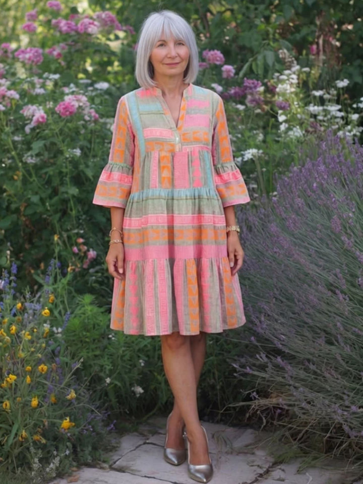 Women’s Summer Dress Lightweight Printed Outfit for Daily Wear