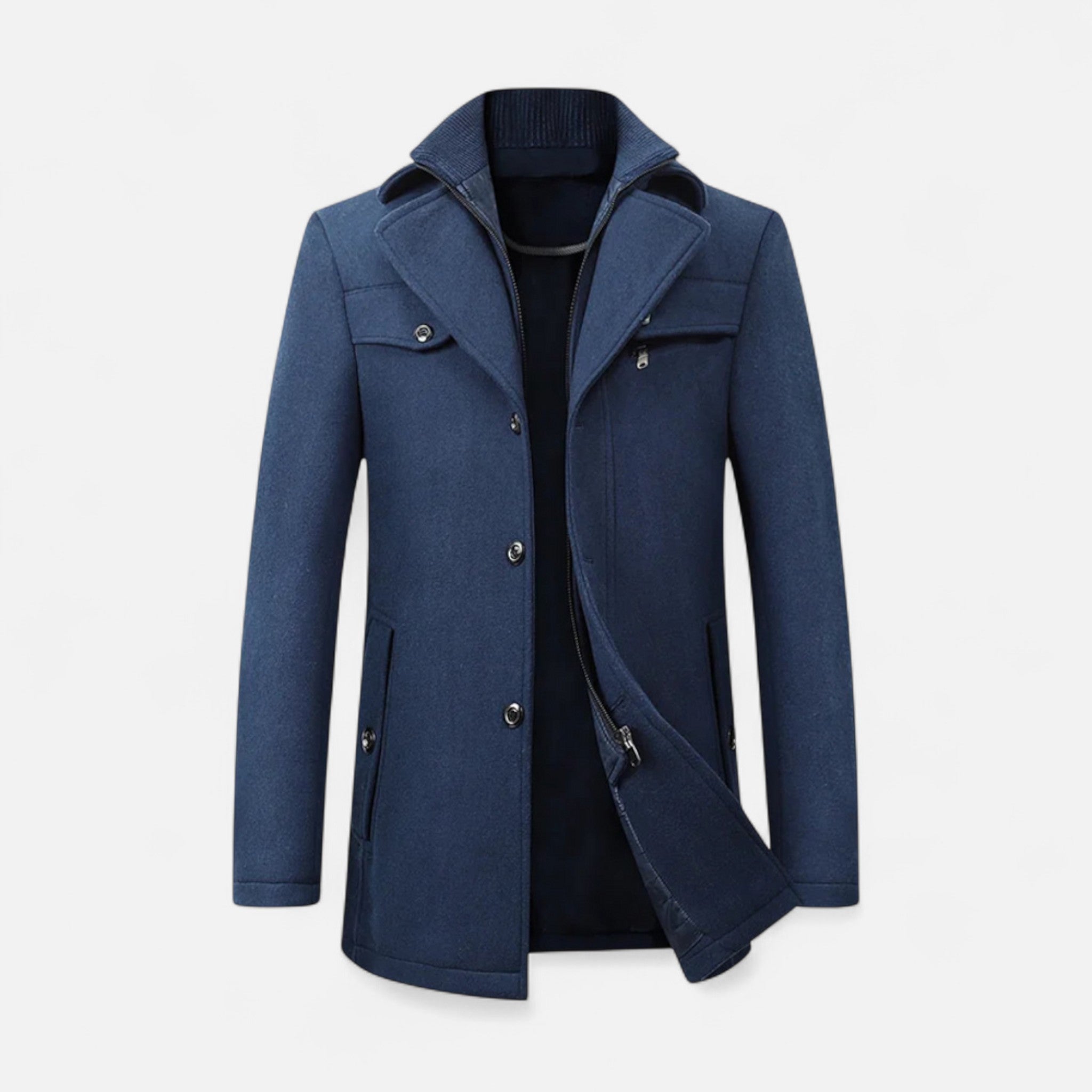Aurevien | Men’s Heritage Wool Overcoat
