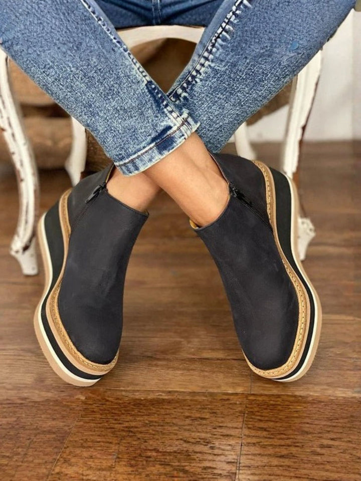 Women Waterproof Ankle Boots for Daily Wear and Outdoor Use