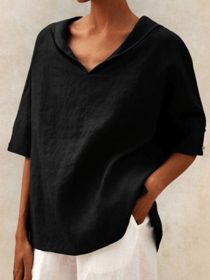 Women Loose Fit Cotton Shirt Comfortable Oversized Style for Daily Wear