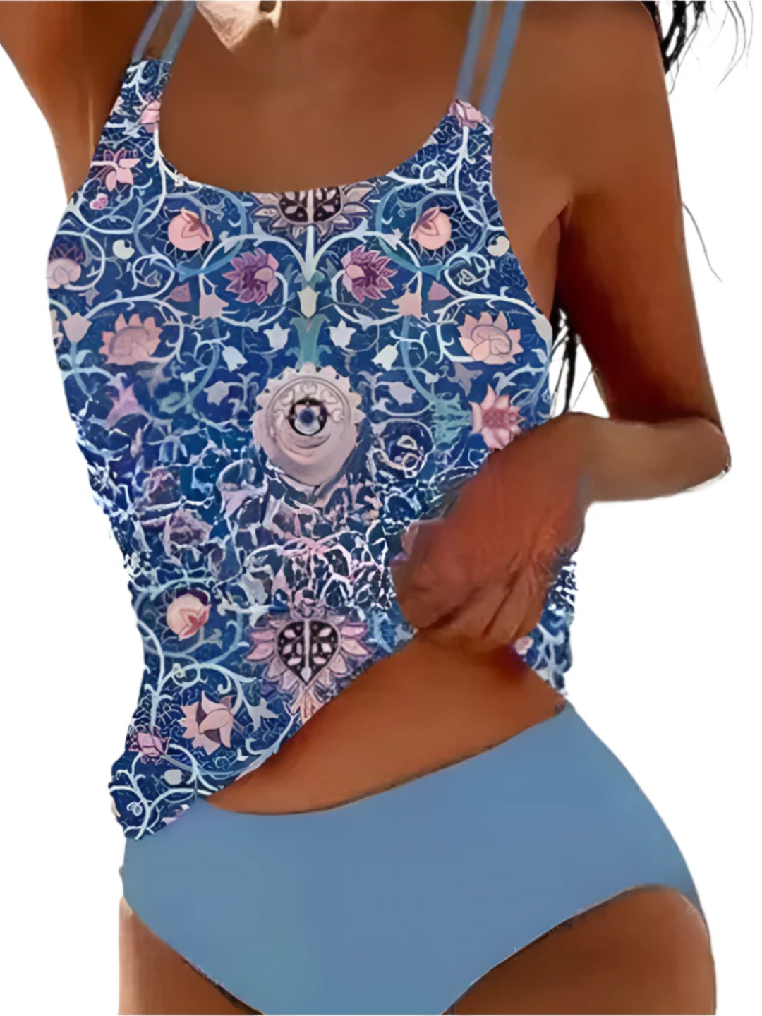 Women’s Swim Dress Set Stretch Fabric Slim Fit Summer Beach