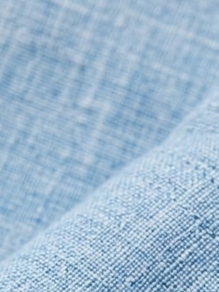 Men’s Linen Shirt Breathable Summer Button-Up Classic Fit