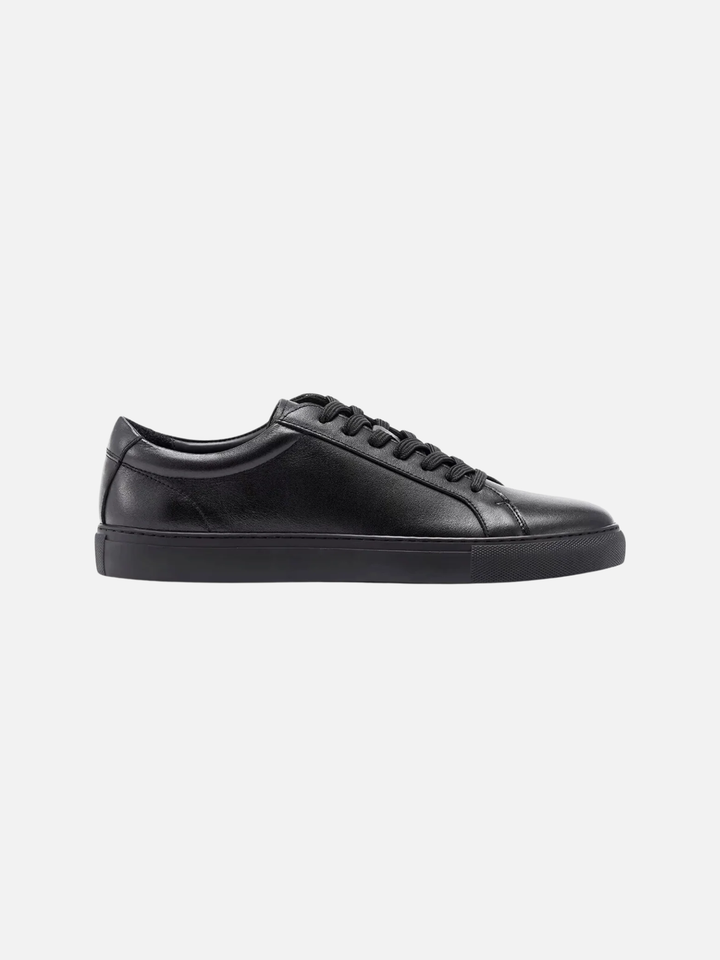 Men’s Ivory Leather Sneakers – Comfortable Everyday Luxury Shoes