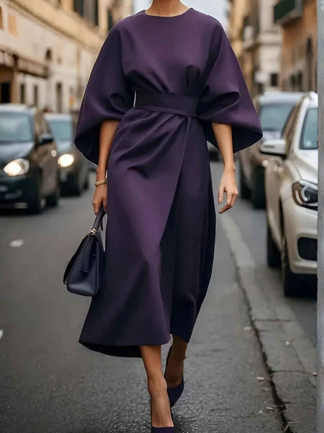 Maxi Dress Women Flowy Belted for Summer Wedding Guest Outfit