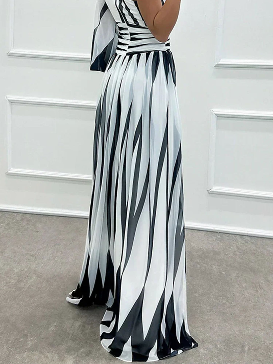 One-Shoulder Maxi Dress for Summer Events Elegant Evening Style
