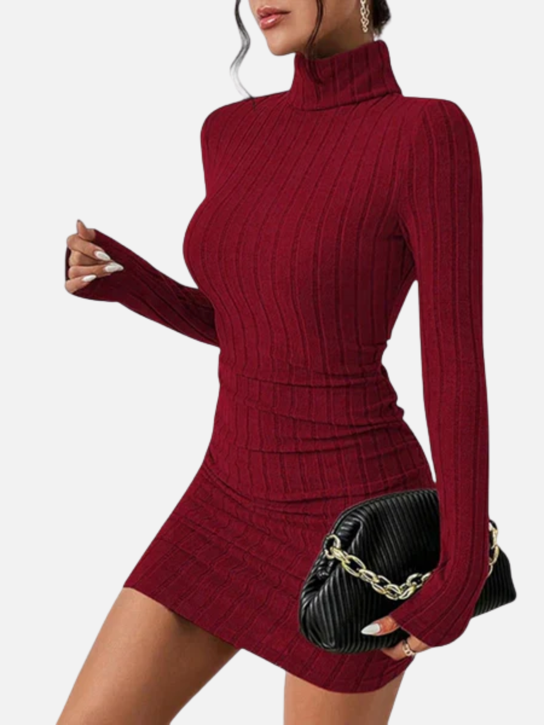 Women's Slim Fit Shapewear Mini Dress for Body Shaping Support