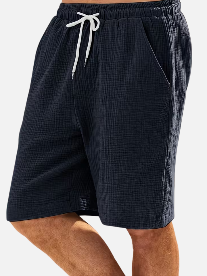 Men's Casual Shorts for Summer Lightweight Elastic Waist Comfort