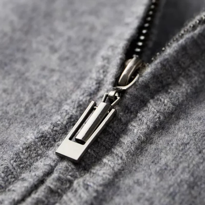 Aurevien | Men’s Wool Lounge Set in Heritage Grey