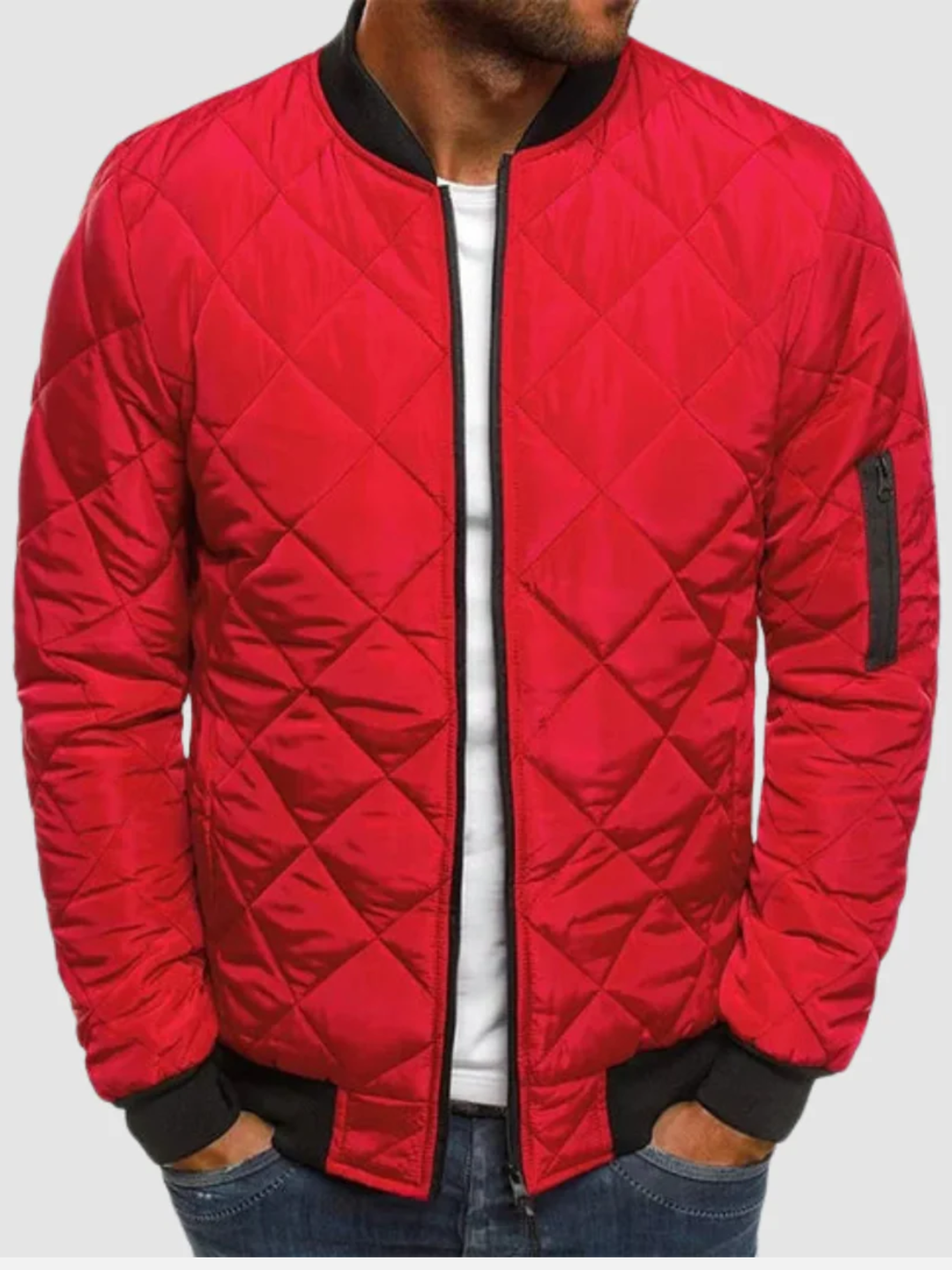 Men's Lightweight Spring Jacket for Layering and Daily Wear