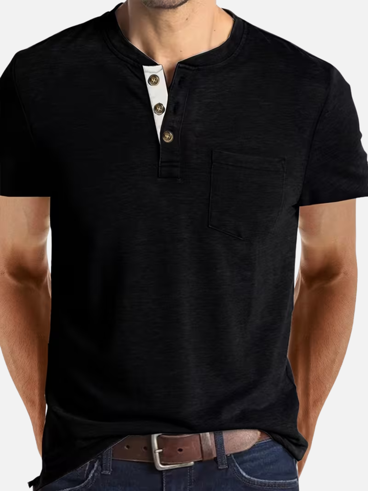 Men's Cotton Crew Neck T-Shirt for Summer Casual Everyday Wear