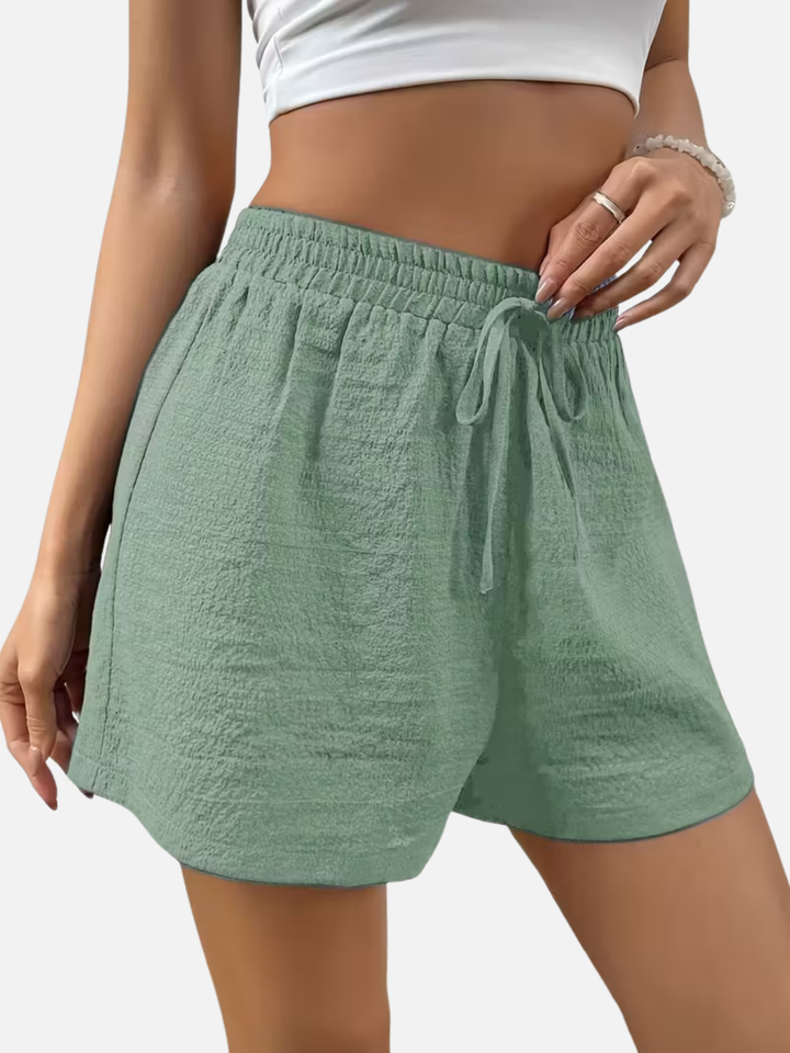 Women’s Lightweight Summer Shorts Elastic Waist Casual Lounge Wear