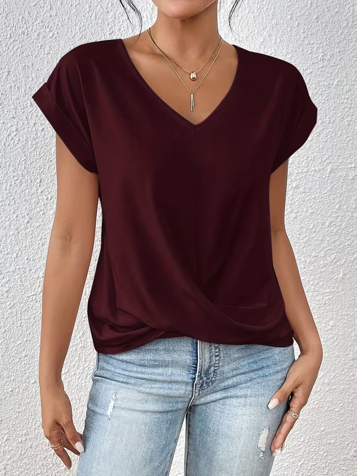 Women’s Lightweight Summer T-Shirt Casual Graphic Cotton Tee
