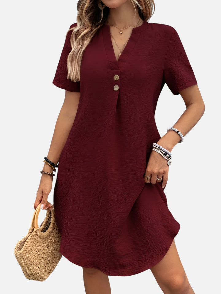 Women’s Midi Dress Lightweight Summer Spring Outfit Casual Elegant