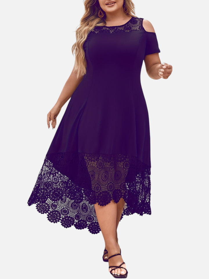 Women’s Plus Size A-Line Dress for Wedding Guest and Parties