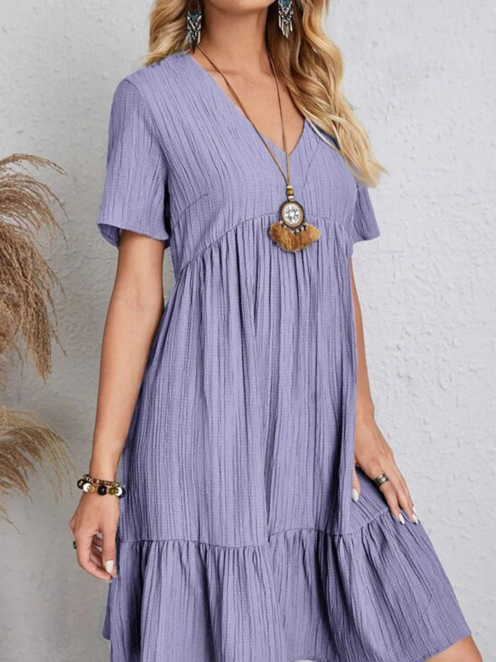 Summer Mini Dress for Beach Lightweight Casual Vacation Wear