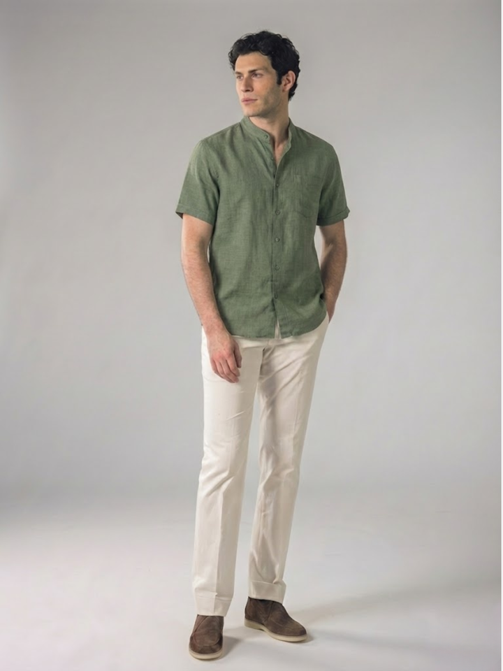 Men’s Cotton Summer Shirt Lightweight Everyday Wear