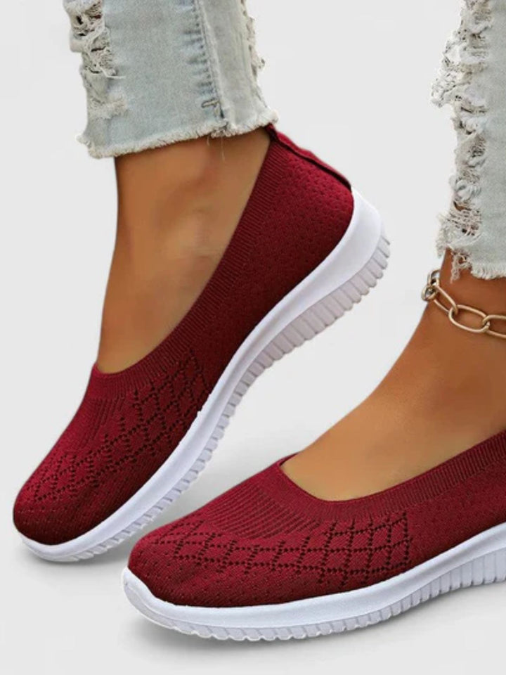 Women’s Slip On Walking Shoes Lightweight Cushion Pain Relief Fit