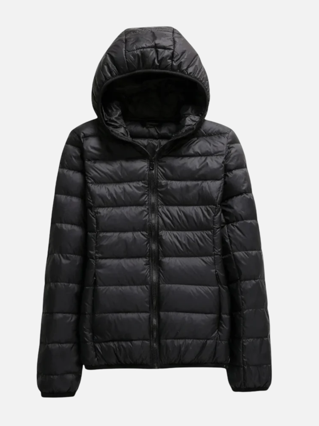 Women's Lightweight Down Jacket Hooded for Spring Weather