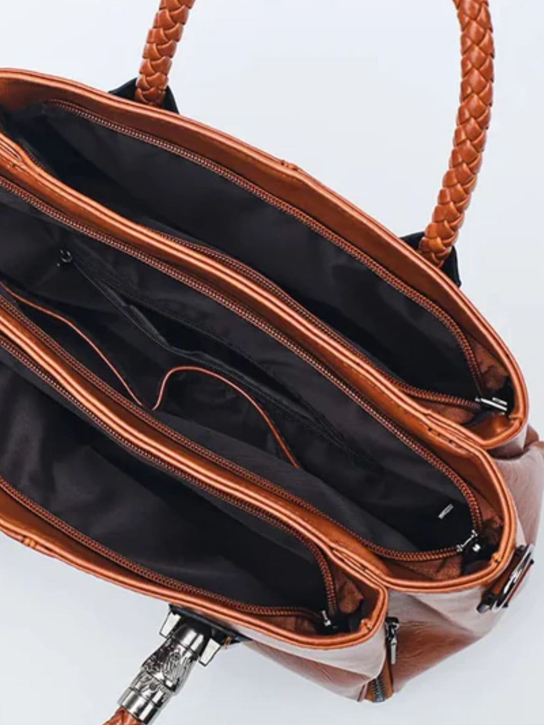 Women’s Leather Work Bag Spacious Elegant Everyday Carry Tote