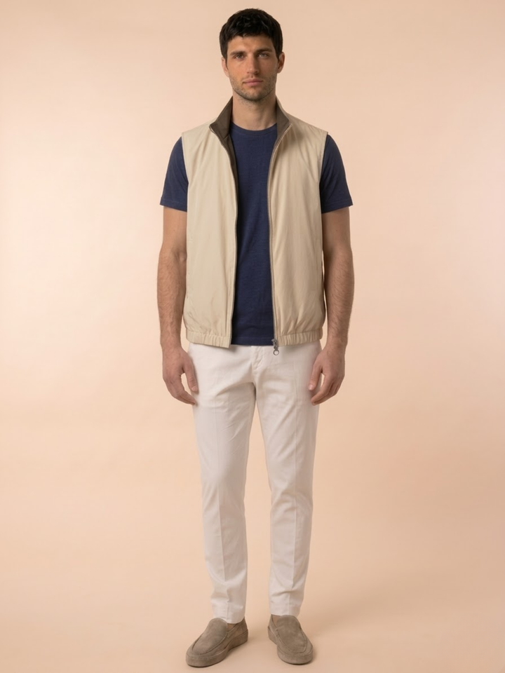 Men's Reversible Bodywarmer Vest – Lightweight Warm Everyday Layer