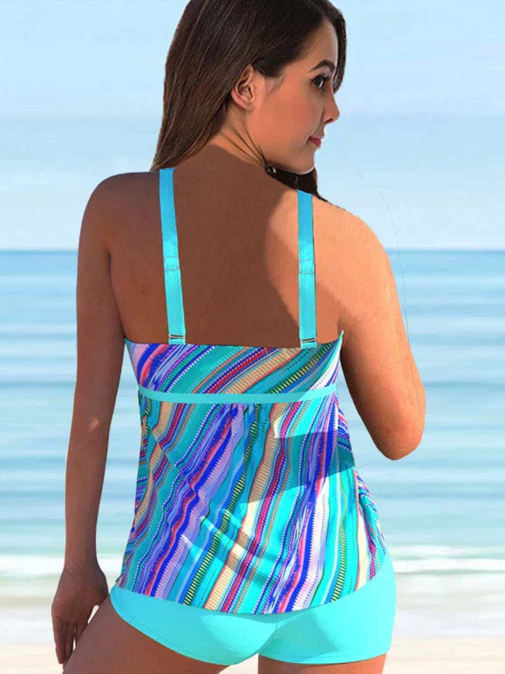 Tankini Women’s Modest Two Piece Supportive Swim Set