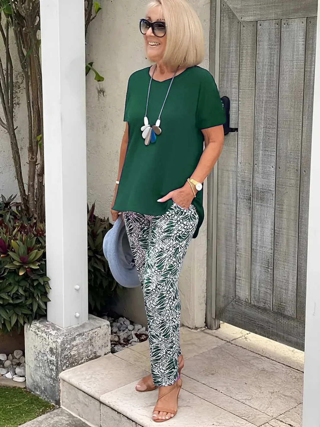 Women's lightweight casual set for summer comfort outfit