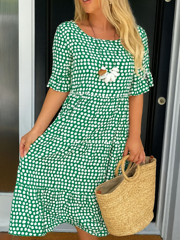 Elegant Midi Dress for Everyday Comfort and Timeless Style