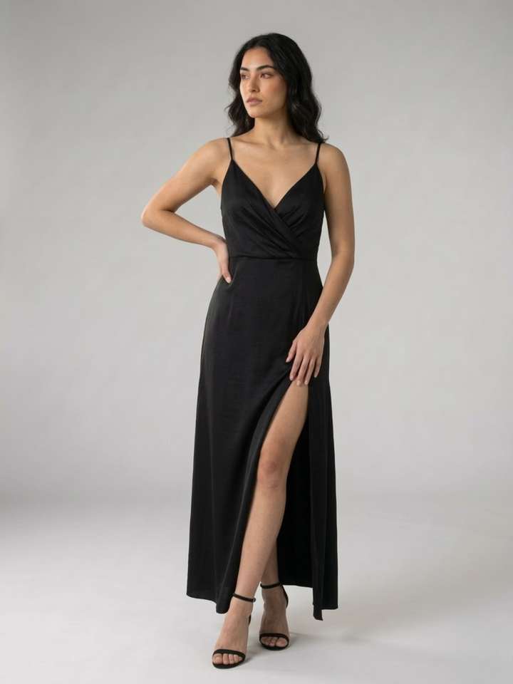 Women’s Elegant Maxi Dress for Wedding Guest Formal Evening