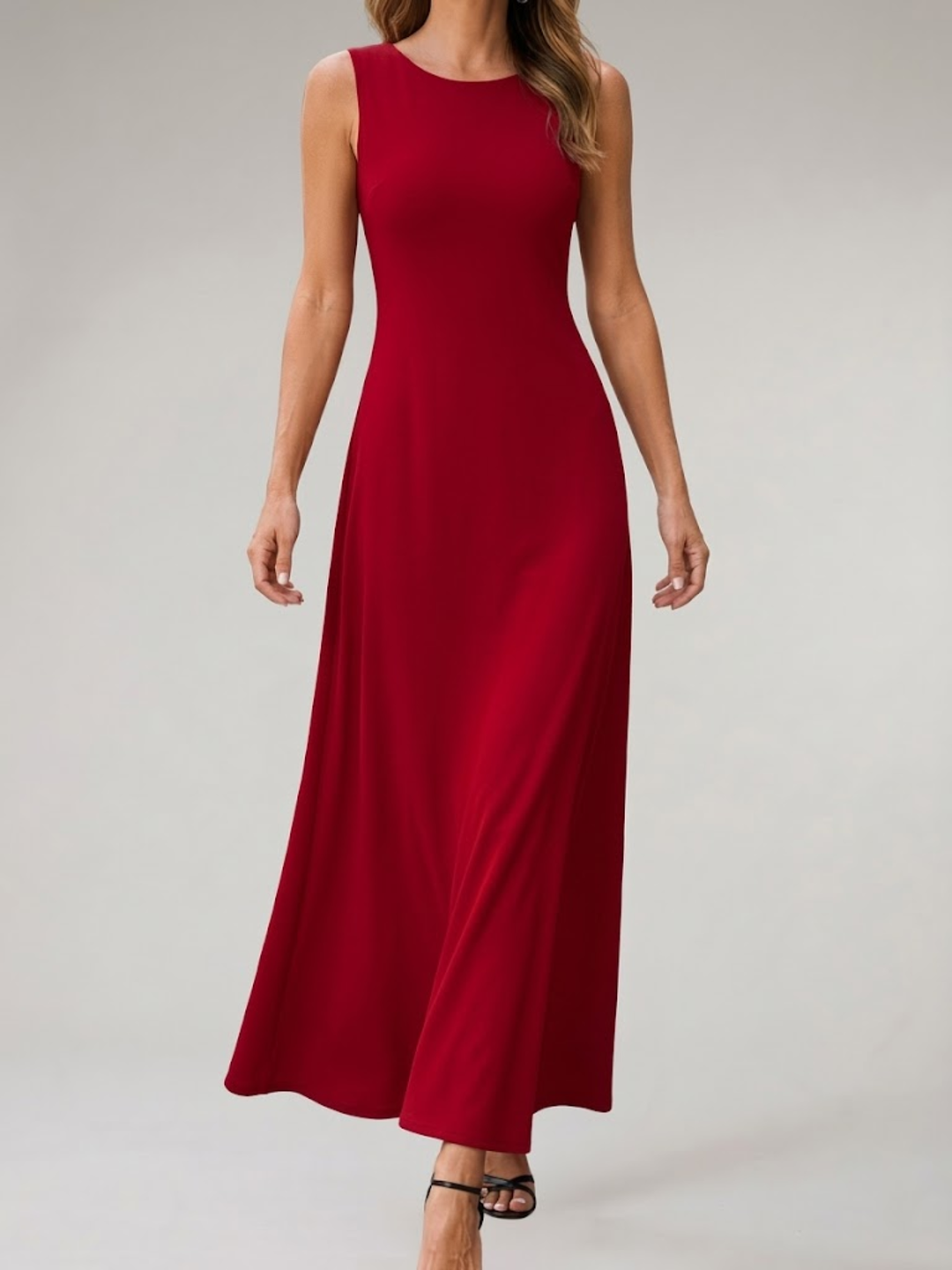 Women’s Maxi Sundress Sleeveless Lightweight Summer Vacation Dress
