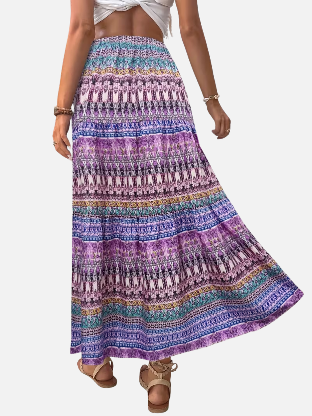 Women Boho Maxi Beach Dress Lightweight Vacation Outfit