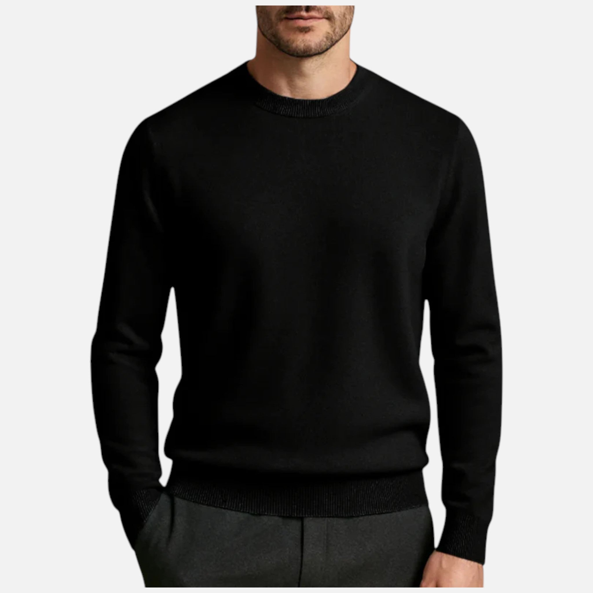 Aurevien | Men’s Classic Cashmere Crew Jumper