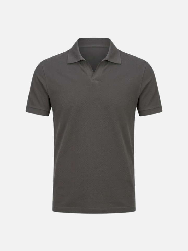 Men’s Short Sleeve Polo Soft Knit Comfortable Casual Wear