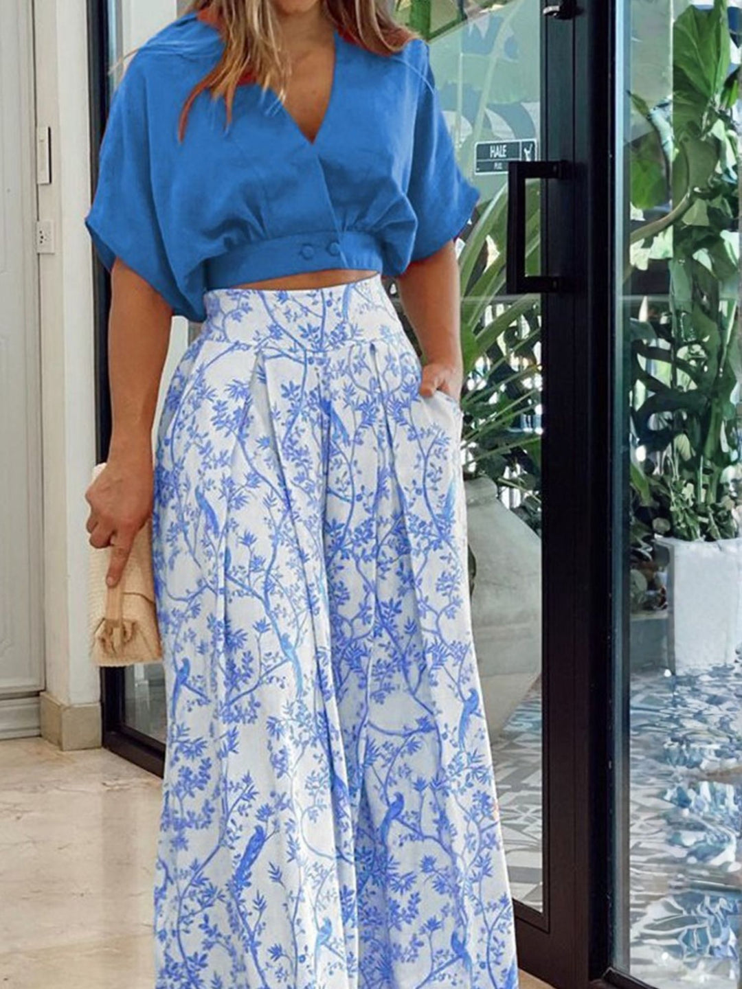 Two Piece Set Women Premium Satin Travel and Evening Wear