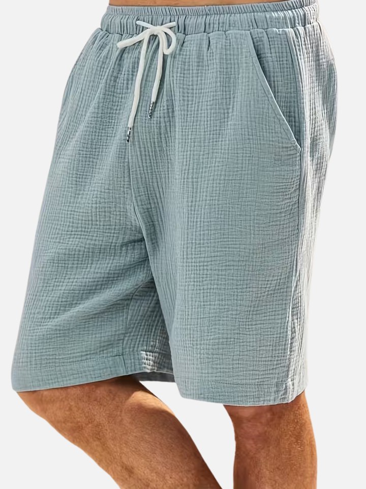 Men's Casual Shorts for Summer Lightweight Elastic Waist Comfort