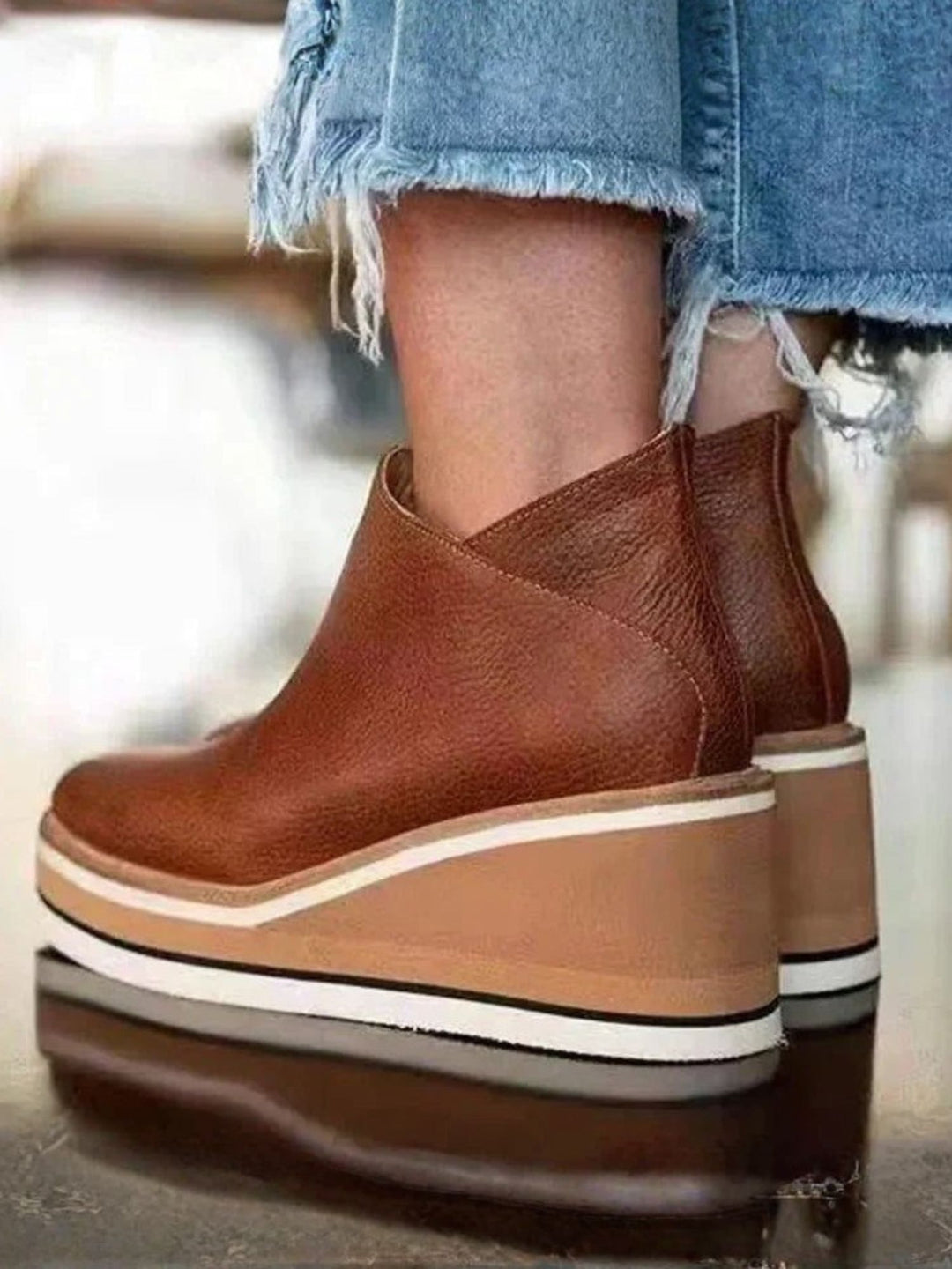 Women Waterproof Ankle Boots for Daily Wear and Outdoor Use