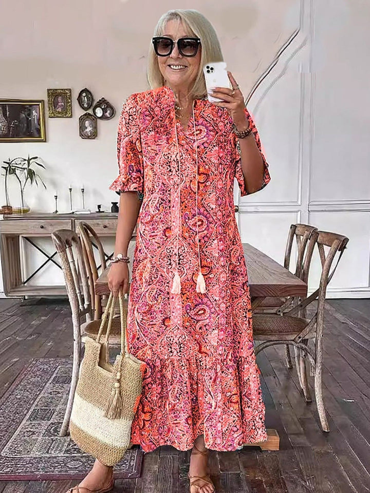 Women’s Boho Summer Dress Lightweight Flowy Casual Outfit