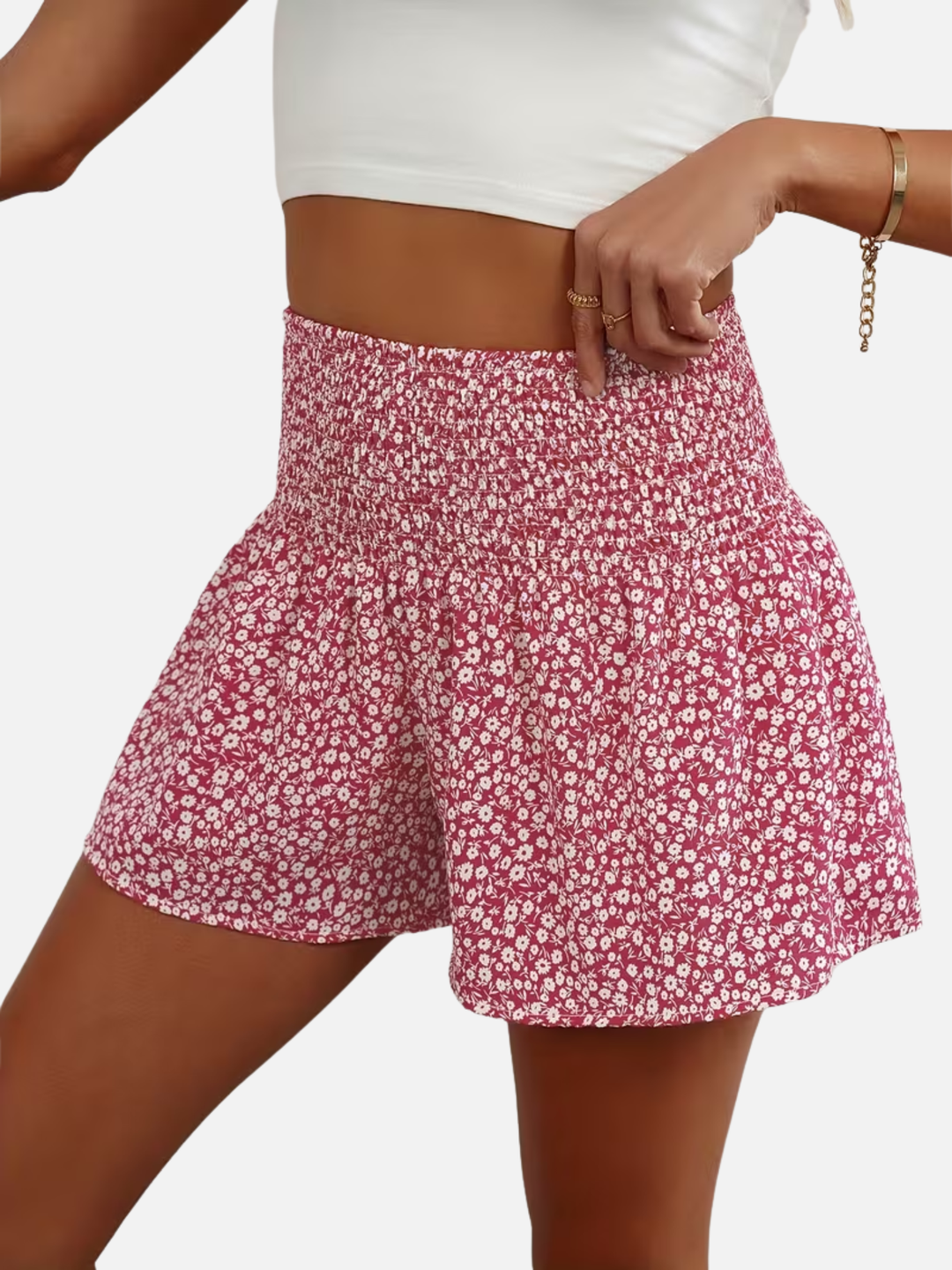 Women’s Linen Summer Shorts High Waist Lightweight Casual Wear