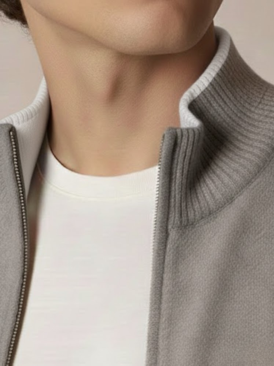 Aurevien | Men’s Wool Lounge Set in Heritage Grey