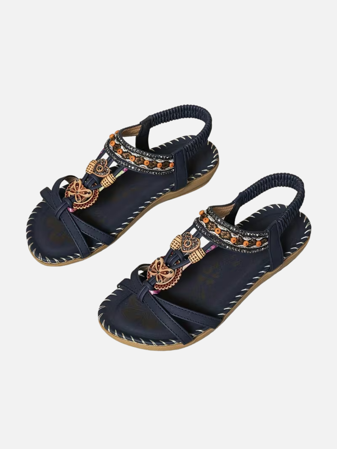 Women’s Comfortable Summer Sandals Open Toe Cushioned Walking