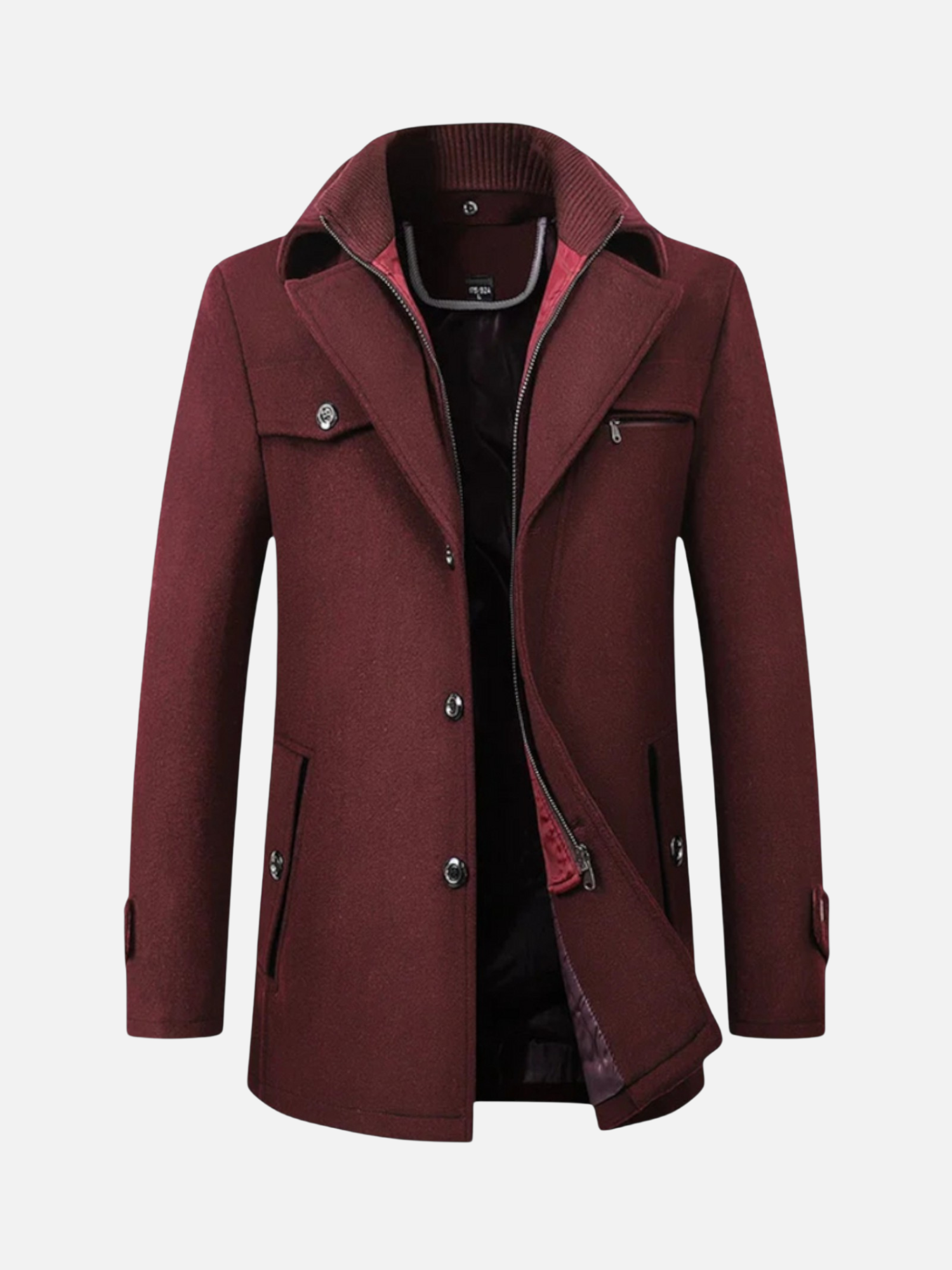 Aurevien | Men’s Heritage Wool Overcoat