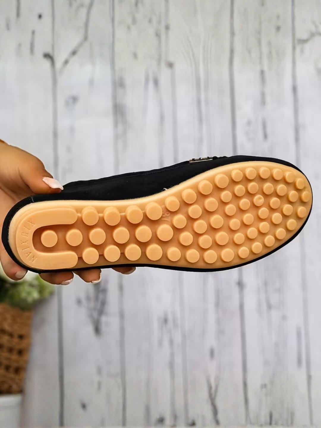 Women’s Comfortable Leather Loafers Slip-On Work Dress Shoes