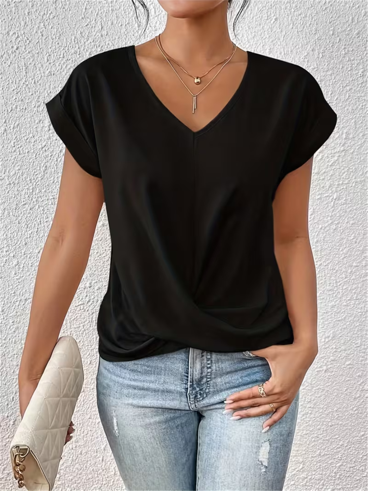 Women’s Lightweight Summer T-Shirt Casual Graphic Cotton Tee