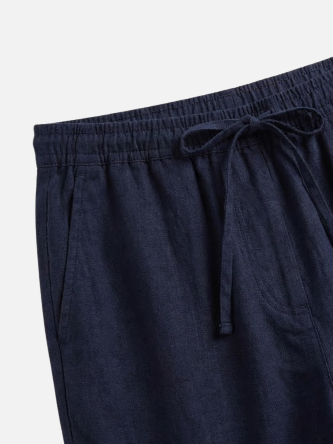 Men’s Lightweight Linen Pants Relaxed Summer Trousers