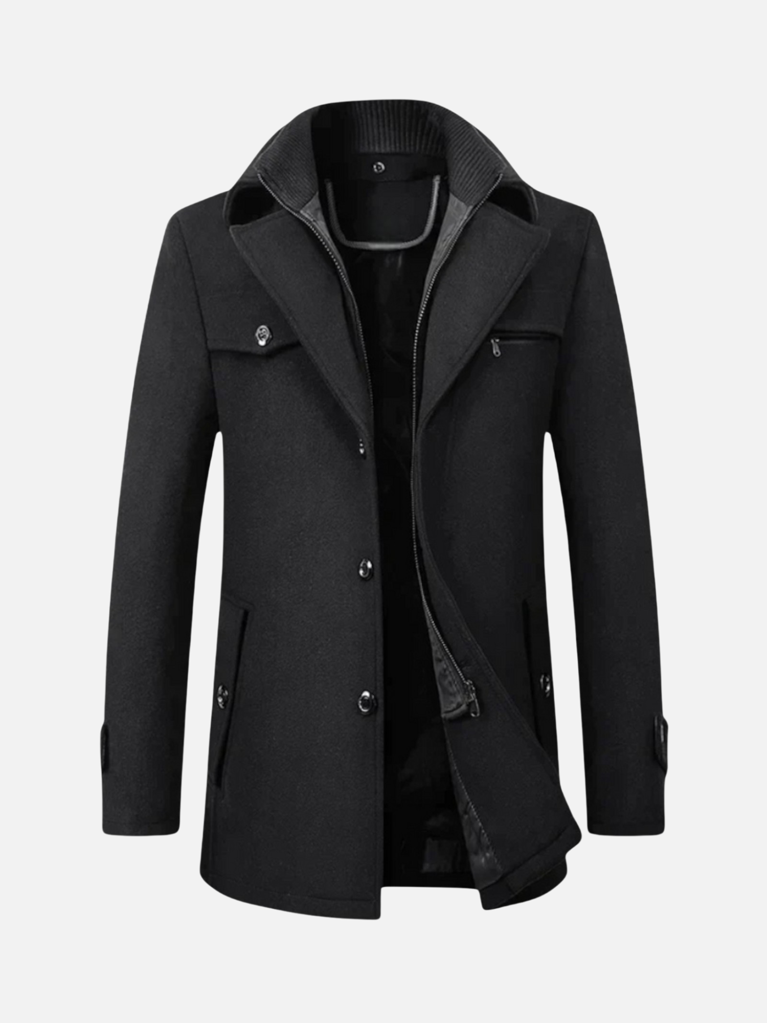 Aurevien | Men’s Heritage Wool Overcoat