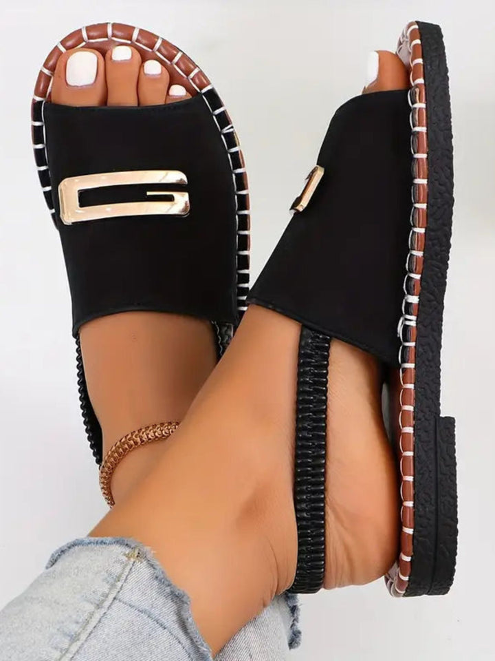 Women’s Wedge Heel Sandals Cushioned Support All Day Comfort