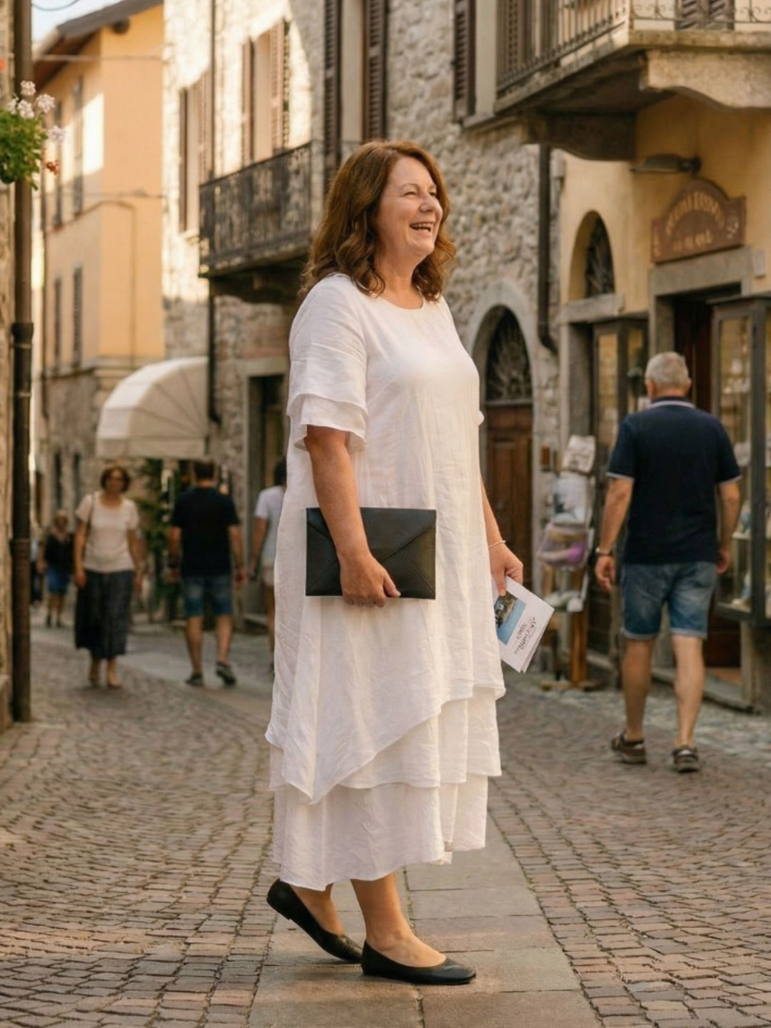 Women Soft Layered Dress Easy Wear Day to Evening Style