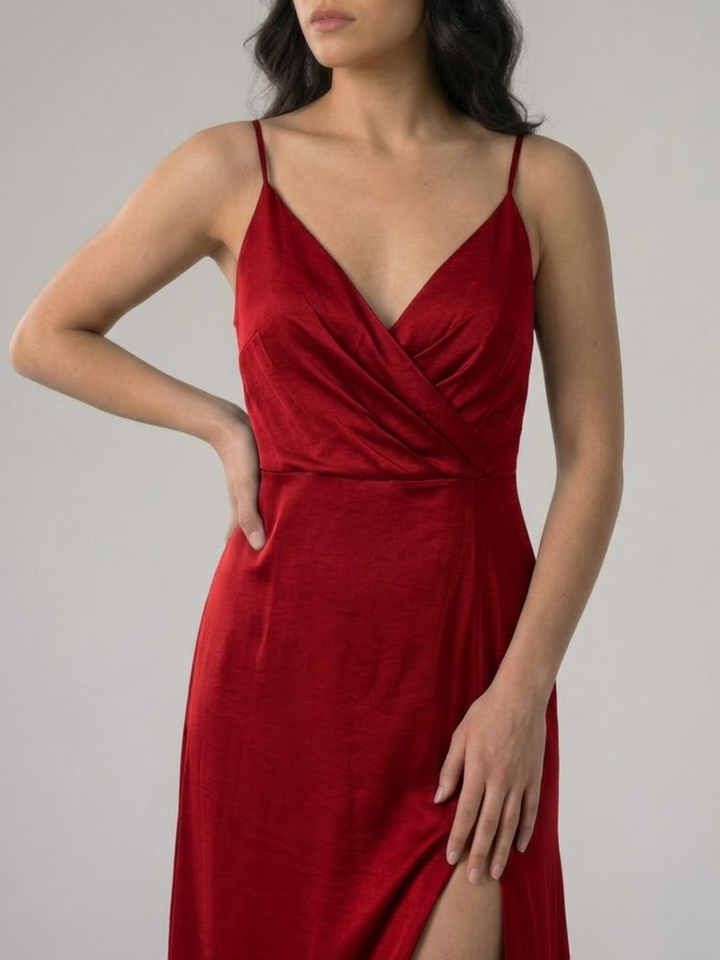 Women’s Elegant Maxi Dress for Wedding Guest Formal Evening