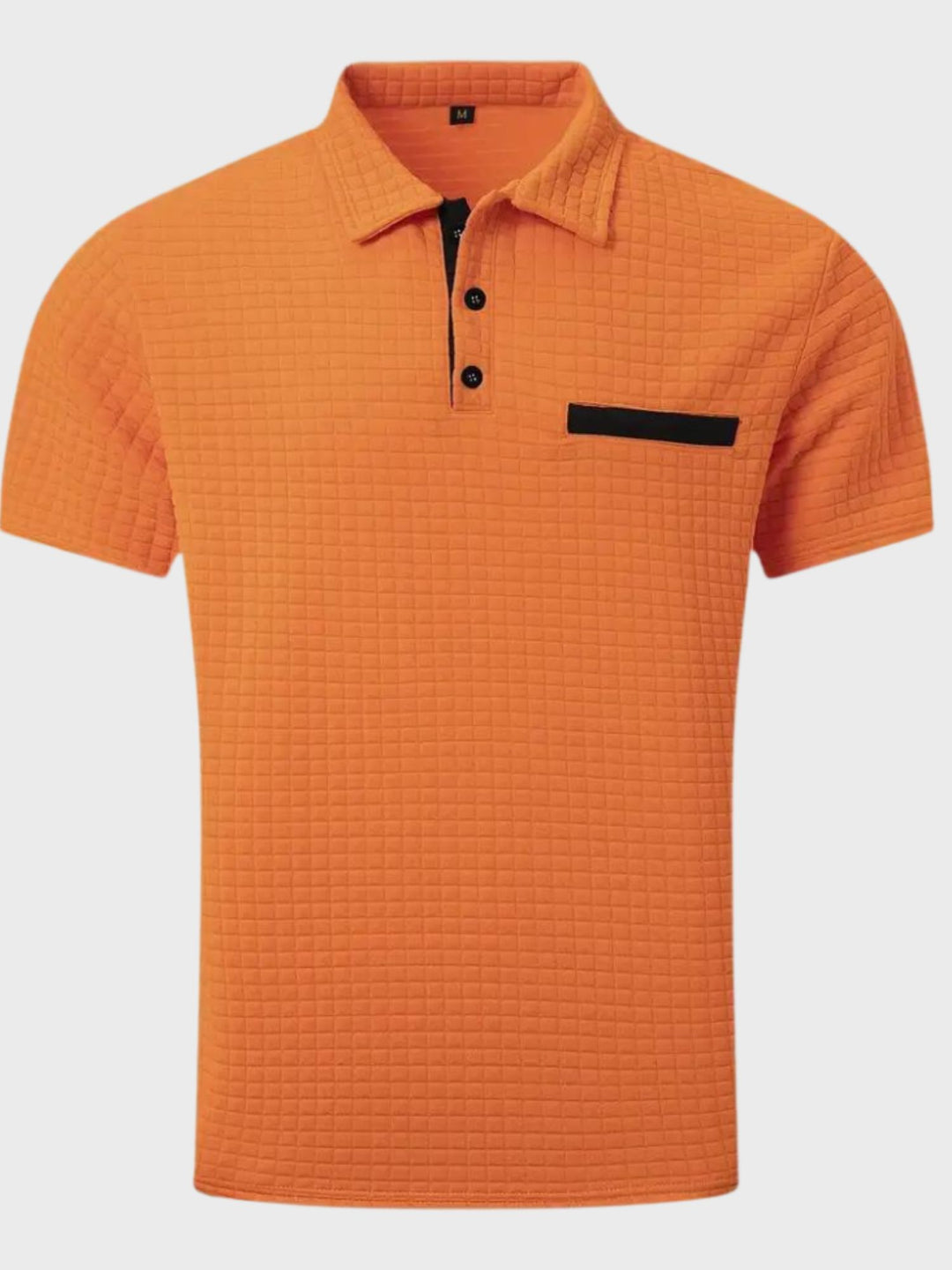 Athletic Fit Polo Shirt Men Smart Casual Everyday Wear