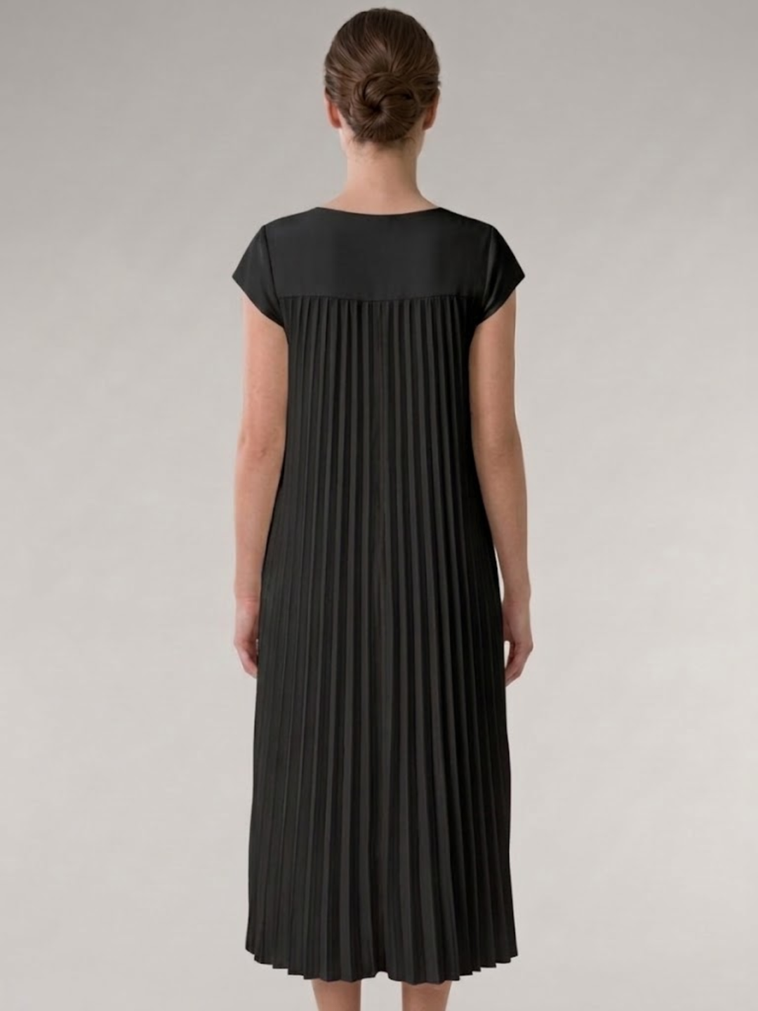 Women’s Midi Sundress A-Line Pleated Lightweight Summer Dress
