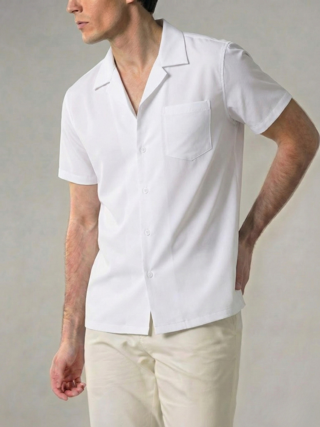 Men’s Cotton Polo Shirt – Slim Fit Summer Polo